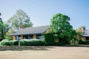 A cottage at Tranquil Vale Vineyard